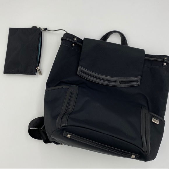 TUMI backpack, bucket Tiffany blue lining - Picture 4 of 8